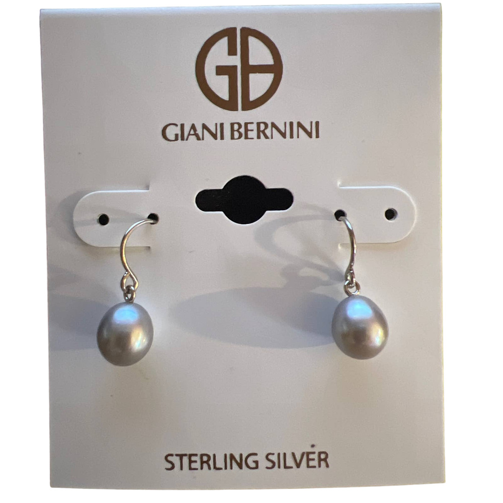 Giani Bernini Sterling Silver Ball Drop Earrings New